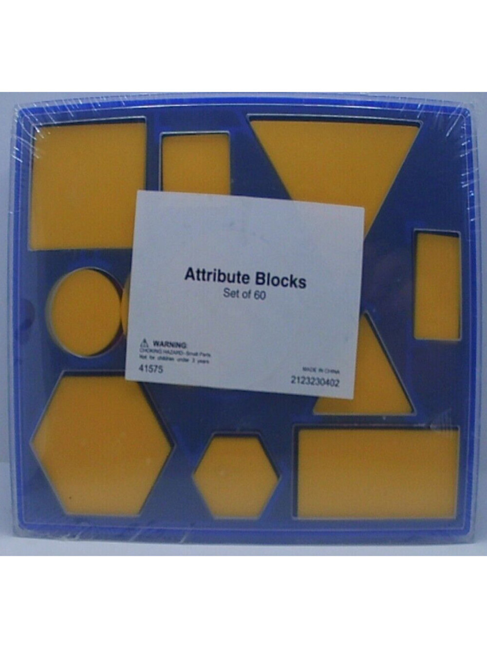 New Sealed Attribute Blocks Set of 60 Blocks (BRAND NEW)